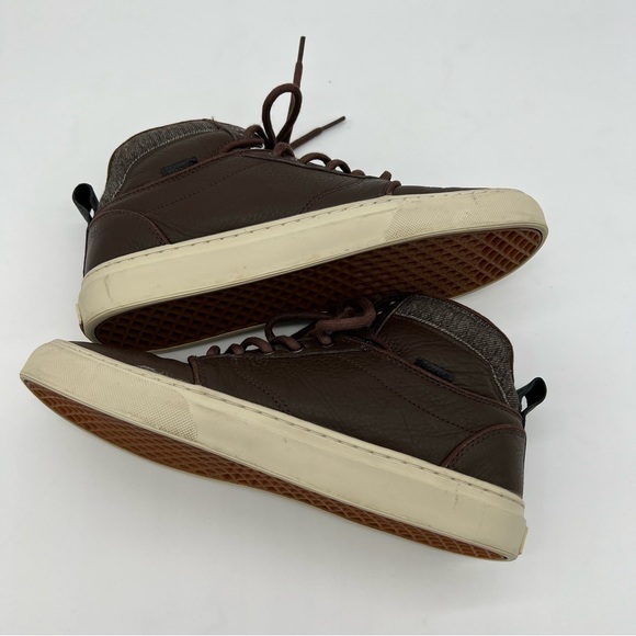 Vans Ultra Cush Leather High Top Sneakers - Picture 8 of 16